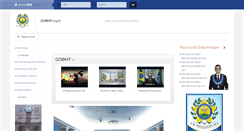 Desktop Screenshot of gobmt.org.br